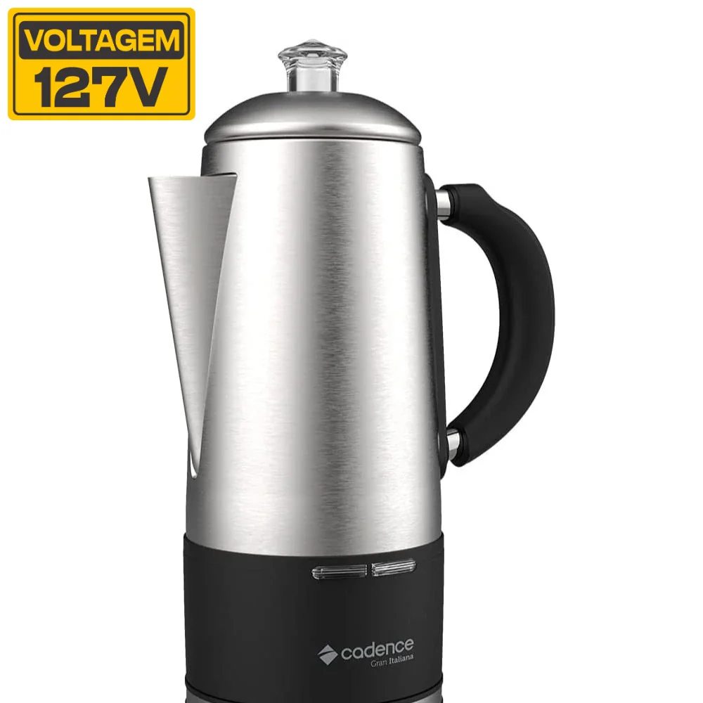 Cafeteira Italiana cadence Gran Inox Caf120 127v