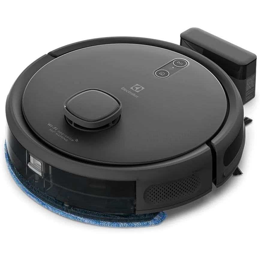 Robô Aspirador Electrolux ERB60 com Wi-Fi, Mapeamento Inteligente Cinza Bivolt