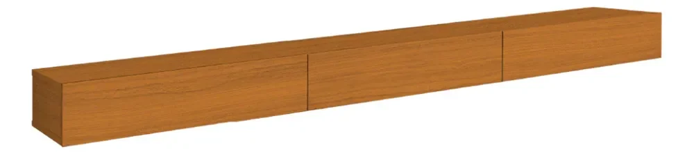 Rack Suspenso Para Painel Ou Tv Até 75 2,00m Edn Cor Madeirado