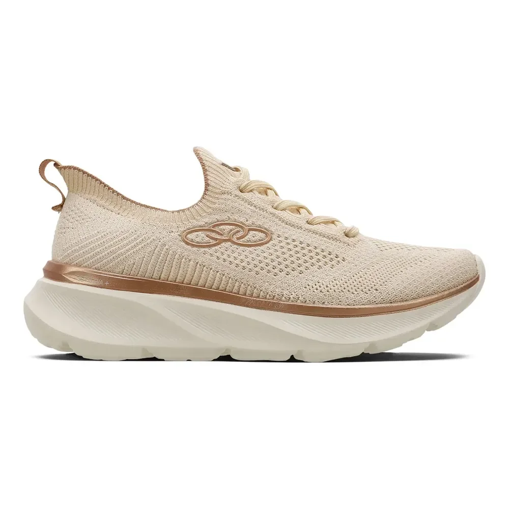 Tênis Olympikus Era Feminino Bege Liso 38 Br