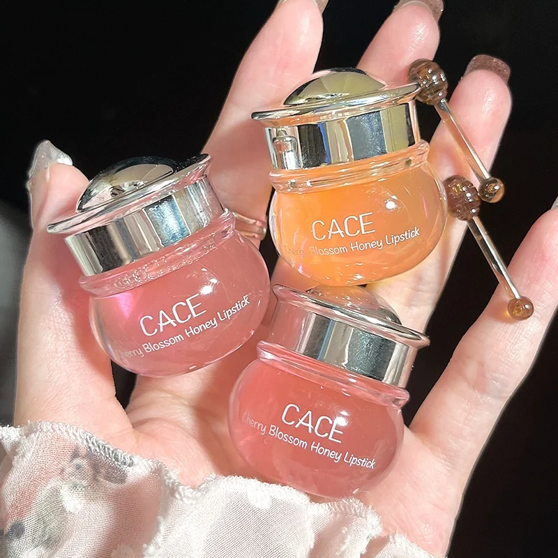 Bálsamo labial de mel de flor de cerejeira / creme hidratante reparador bálsamo labial rachado