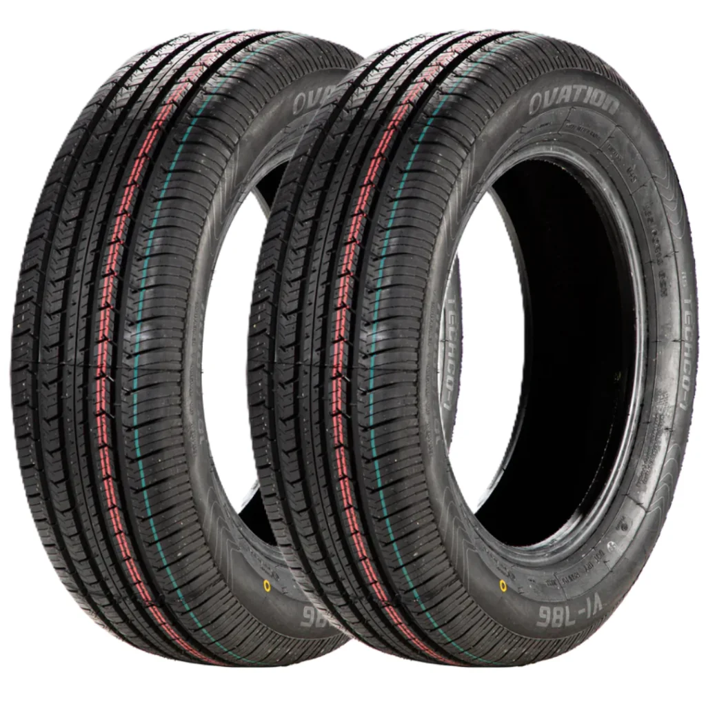 Kit 2 Pneus 185/60 R15 Ovation VI-786 84H Aro 15 Novos