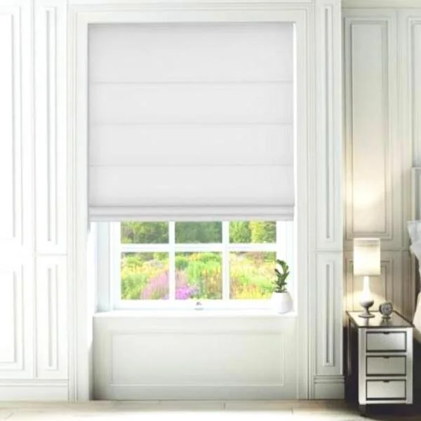 Cortina Romana Blackout L 1,20x1,40 A Premium Sofisticada Tecido Original