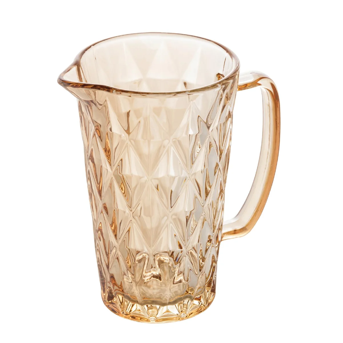 LYOR Jarra de Vidro Âmbar Metalizado 1,14L