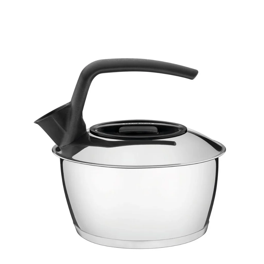 Chaleira Tramontina em Aço Inox com Fundo Triplo Cabo Preto 1,5 L 61485/160