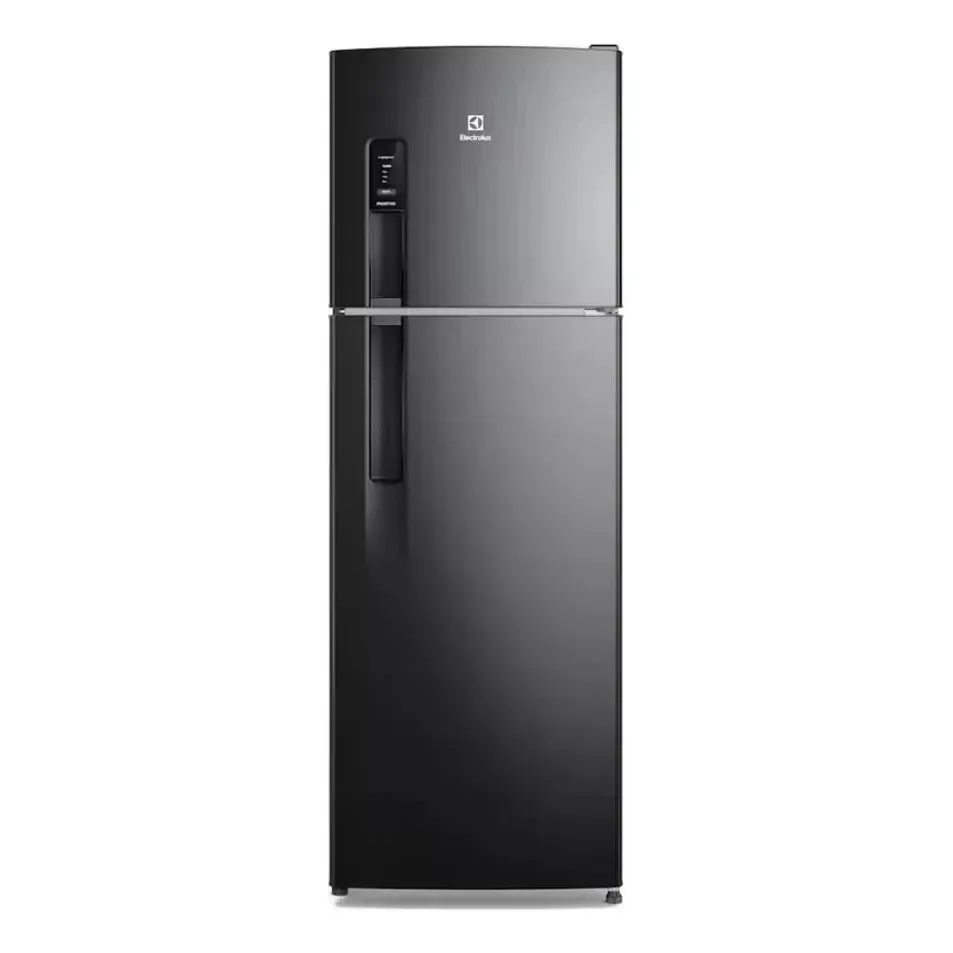 Geladeira Electrolux Frost Free 380l Black Inox (if41b) 127v Black Inox Look Preto