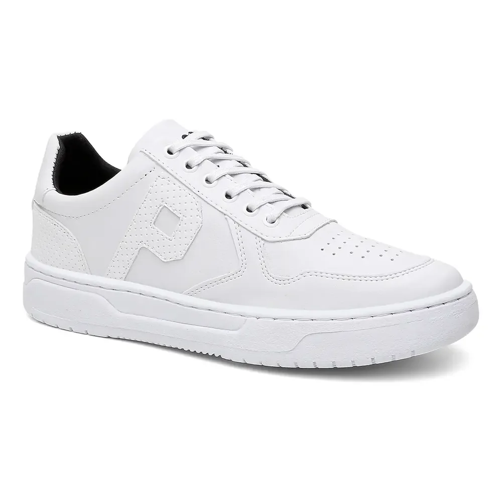 Tênis Sapatenis Polo Plus Masculino Casual Promoção Envio Já Branco 04 40 Br