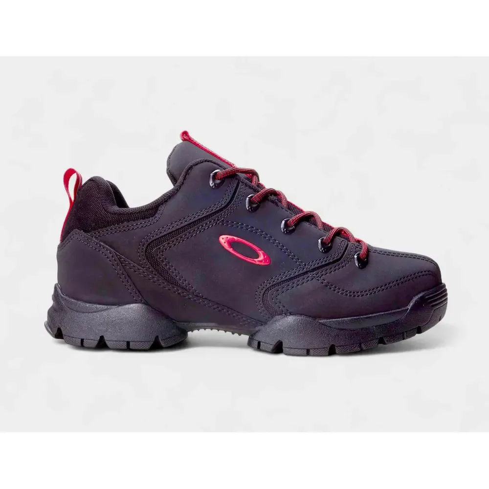 Tênis Masculino Flak 365 Ii Lite Oakley Preto/vermelho Liso 41 Br