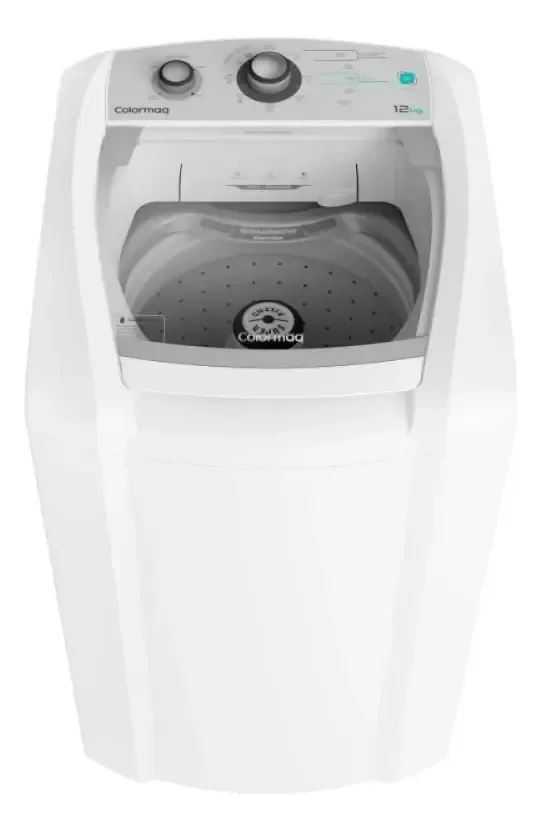 Máquina De Lavar Roupa Automática Colormaq 12kg Cor Branco