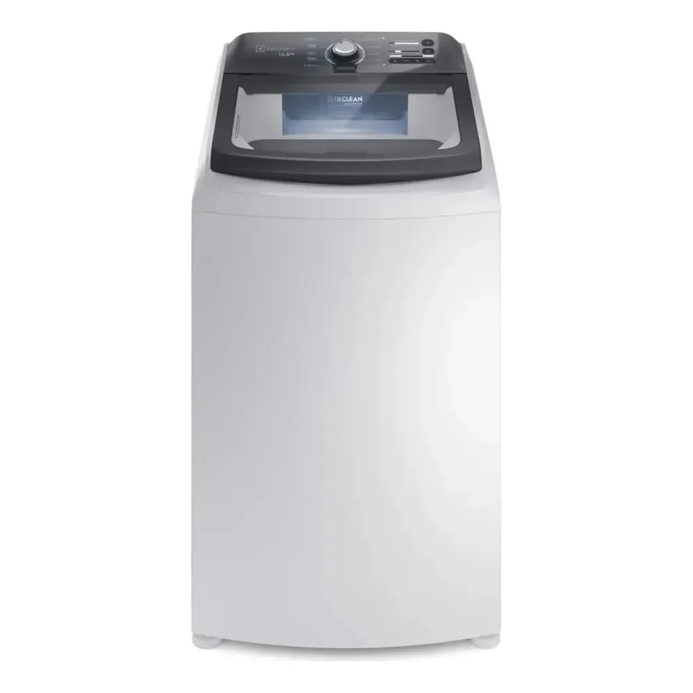 Máquina De Lavar Electrolux 14,5kg Efficient Branca Com Cesto Inox E Jet&clean Lee15 220v Branco
