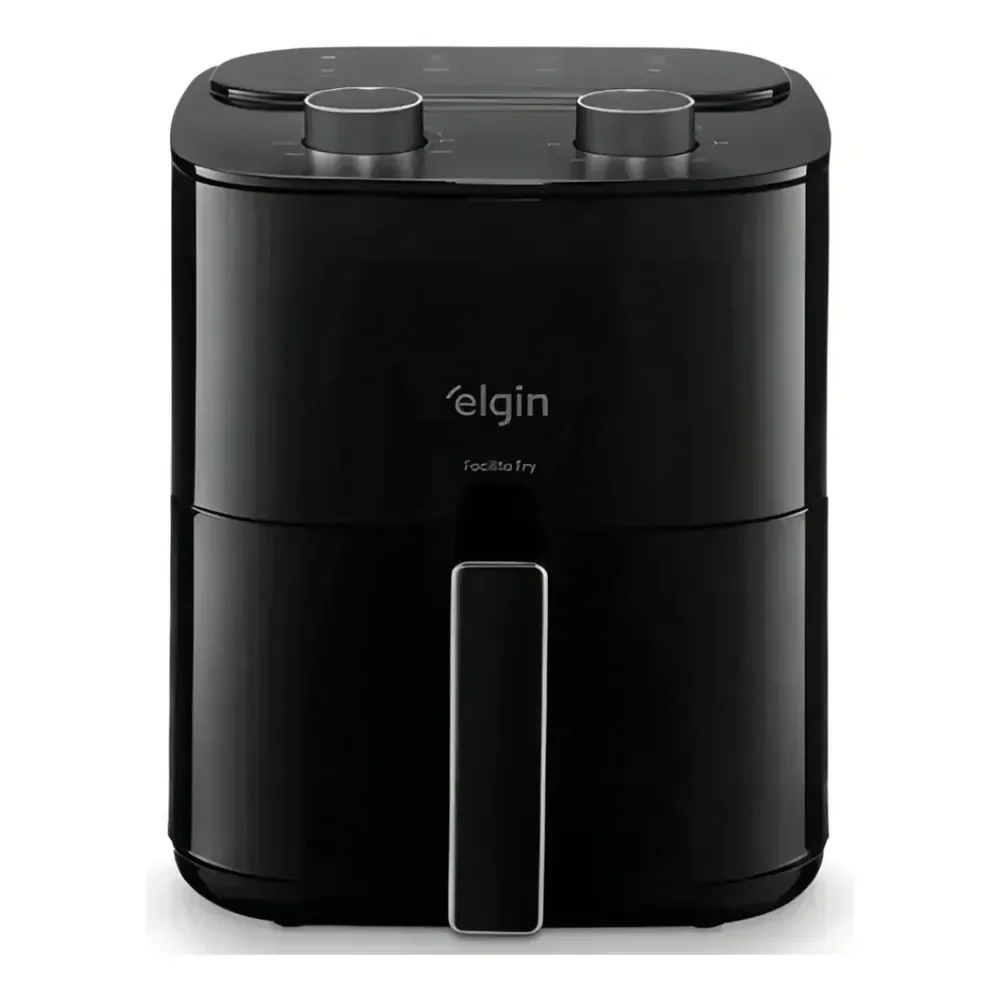 Fritadeira Air Fryer Facilita Fry 3,5litros Preta Elgin Preto 220v