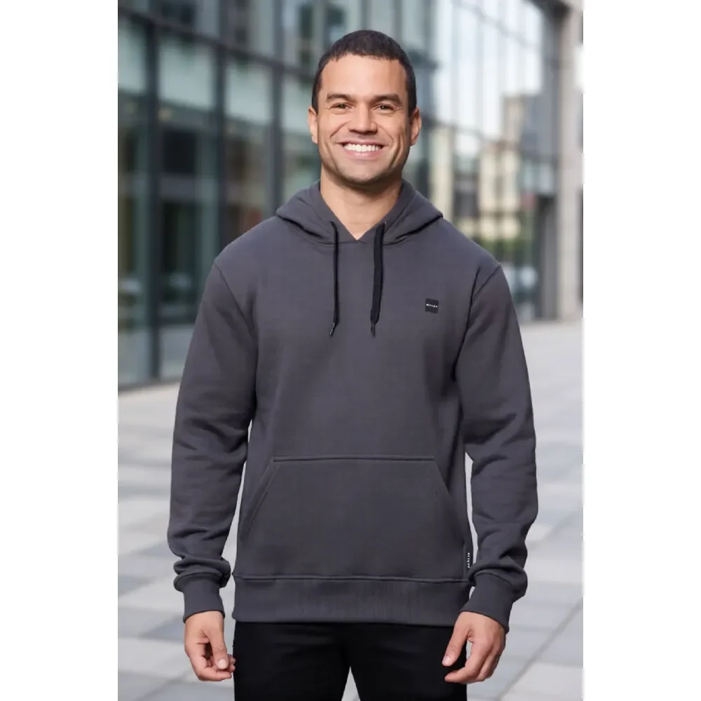 Canguru Oakley Masculino Patch 2.0 Hoodie Gg Dark Grey Lisa
