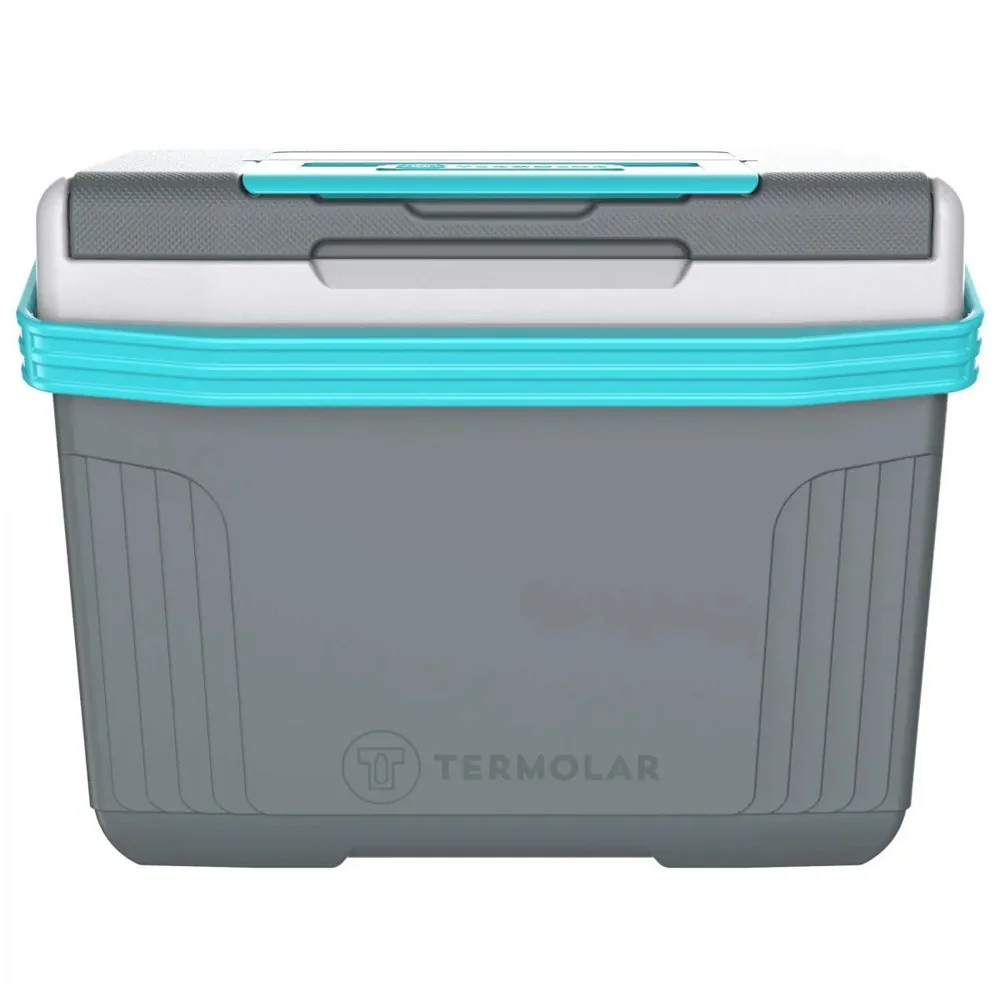 Caixa Cooler Térmico Pequeno 8 Litros Cinza ou Rosa Cabe Ate 12 Latas Termolar