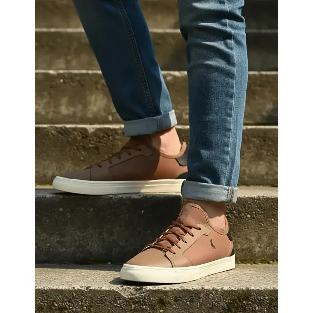 Tenis Reserva Neo Masculino Casual Chocolate