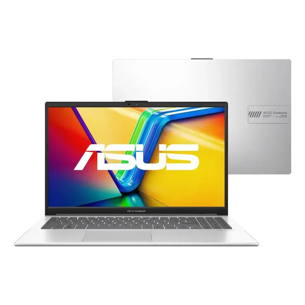 Notebook Asus Vivobook Go 15, Intel Core I3 N305, 8gb Ram, 512gb Ssd, Windows 11 Home, Tela Nanoedge 15,6  Fhd, Cool Silver - E1504ga-nj435w