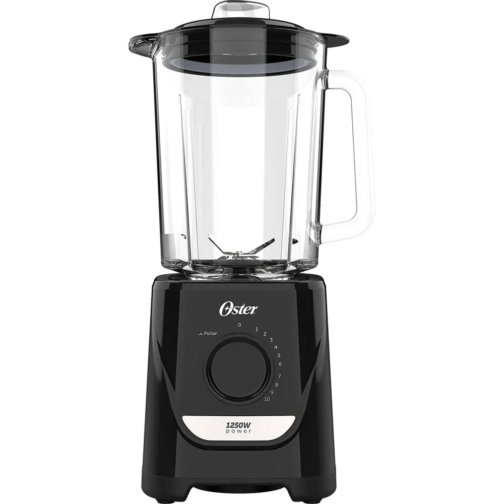 Liquidificador Power Oster Preto 2,2l 220V - OLIQ520, OLIQ520-220V
