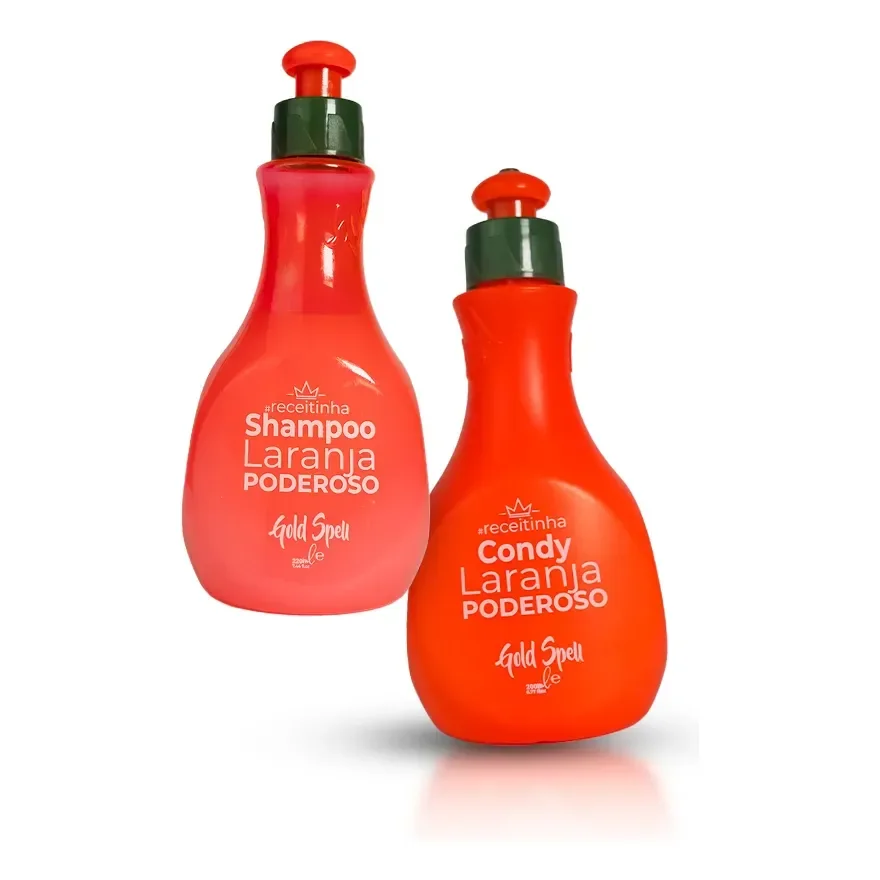 Shampoo + Condicionador Poderoso 200ml Cada - Original Gold