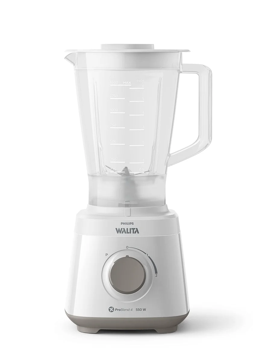 Liquidificador Daily Philips Walita, 2L, 550W, Branco, 110V - RI2110/01