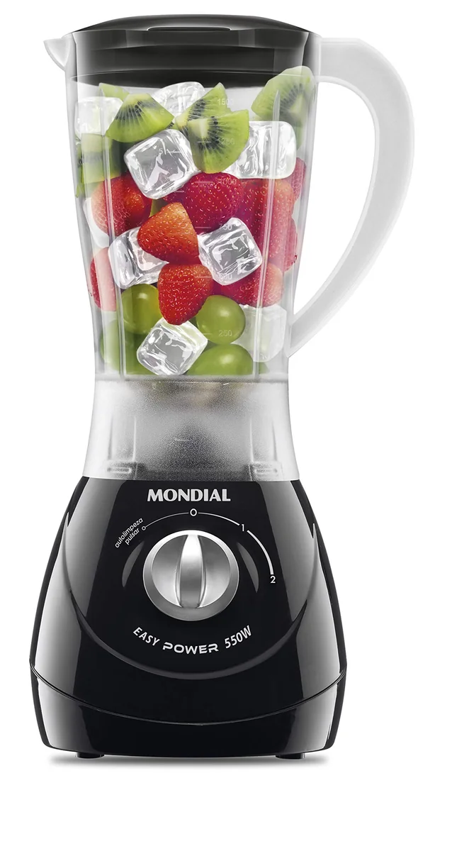 MONDIAL Liquidificador Easy Power, Preto, 550W, 110V - L-550-B