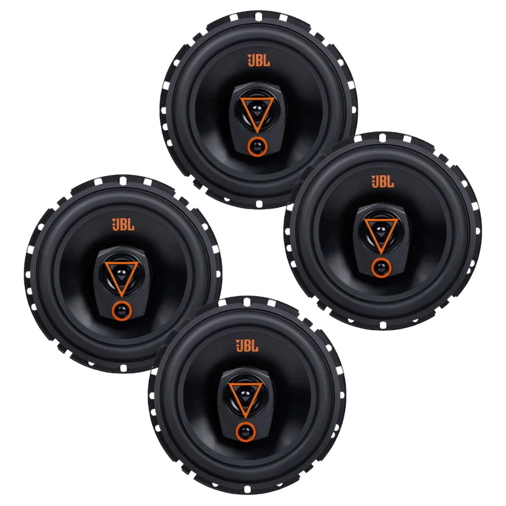 Kit 4 Alto Auto Falantes JBL 6TRMS80 6 Polegadas Boca 6x6 320W RMS VÁRIOS CARROS