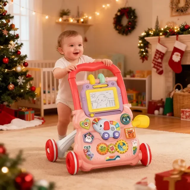 Andador Infantil Brinquedo Educativo Musical Didático Bebe