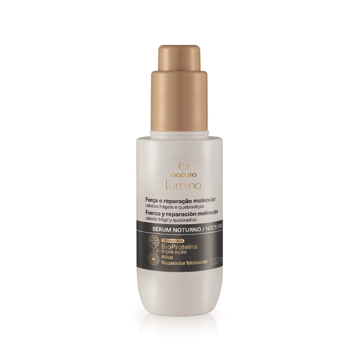 Sérum Capilar nocturno Força e Reparação Molecular Lumina 100ml