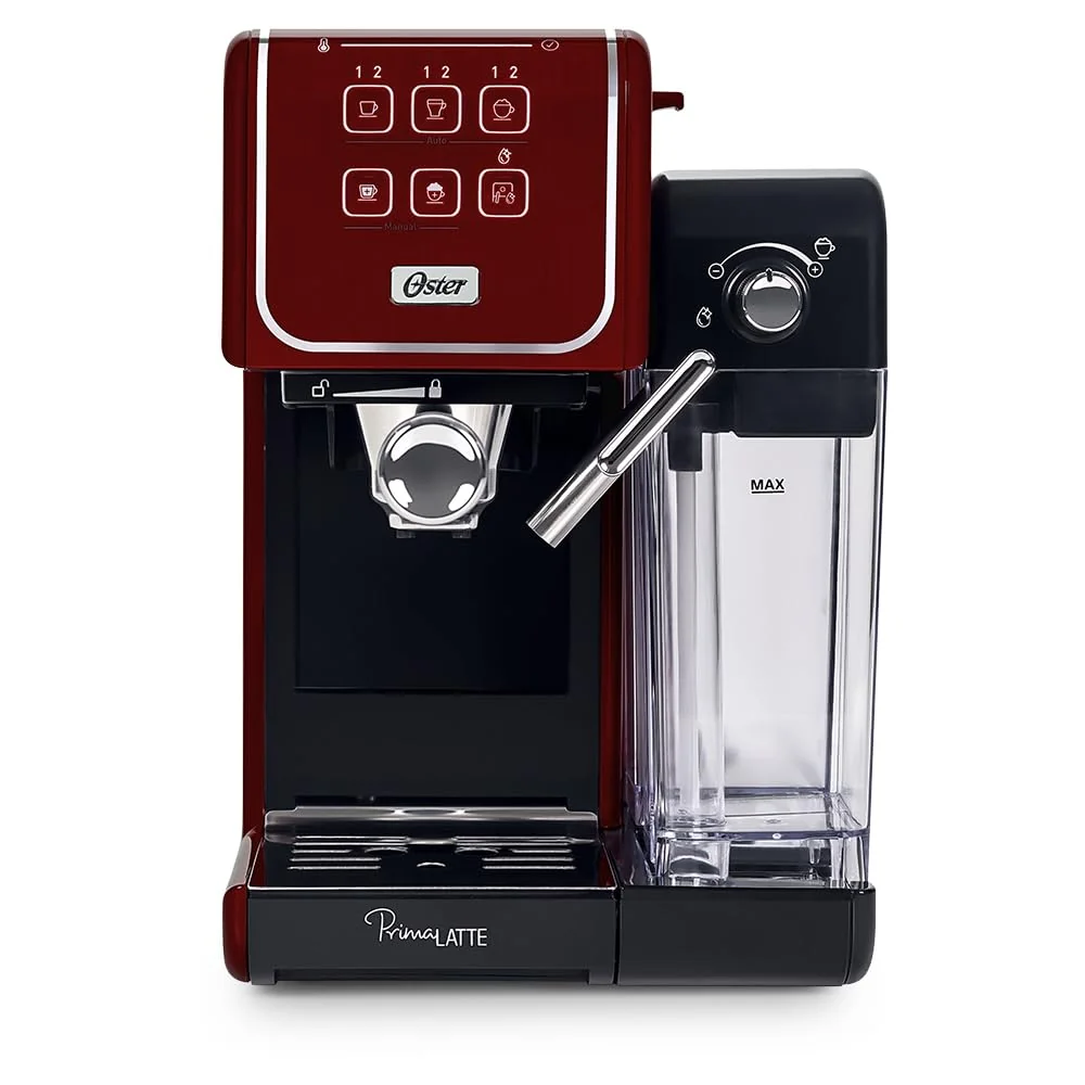 Cafeteira Espresso Oster PrimaLatte Touch Red - 127V