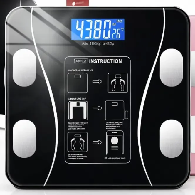 Eps-6905 Balaça Epsilon Inteligente Bluetooth Com App, Lcd, Vidro Temperado, 180kg