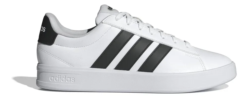 Tênis Masculino Grand Court 3.0 adidas Ftwwht/cblack/ftwwht Lisa 40 Br