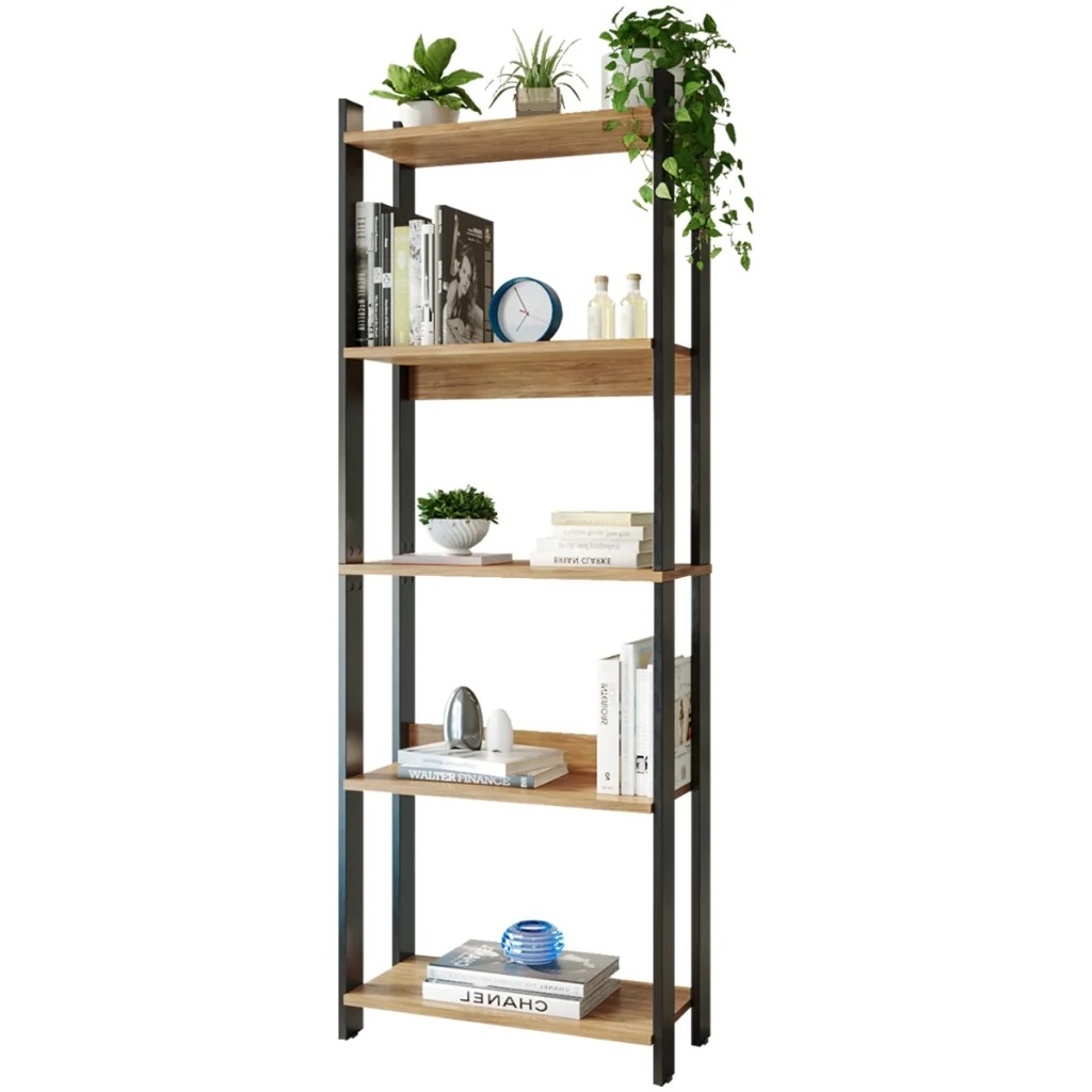 Estante Estilo Industrial 178cm com 5 Prateleiras | Organizador Multiuso Sala/Cozinha | FULL