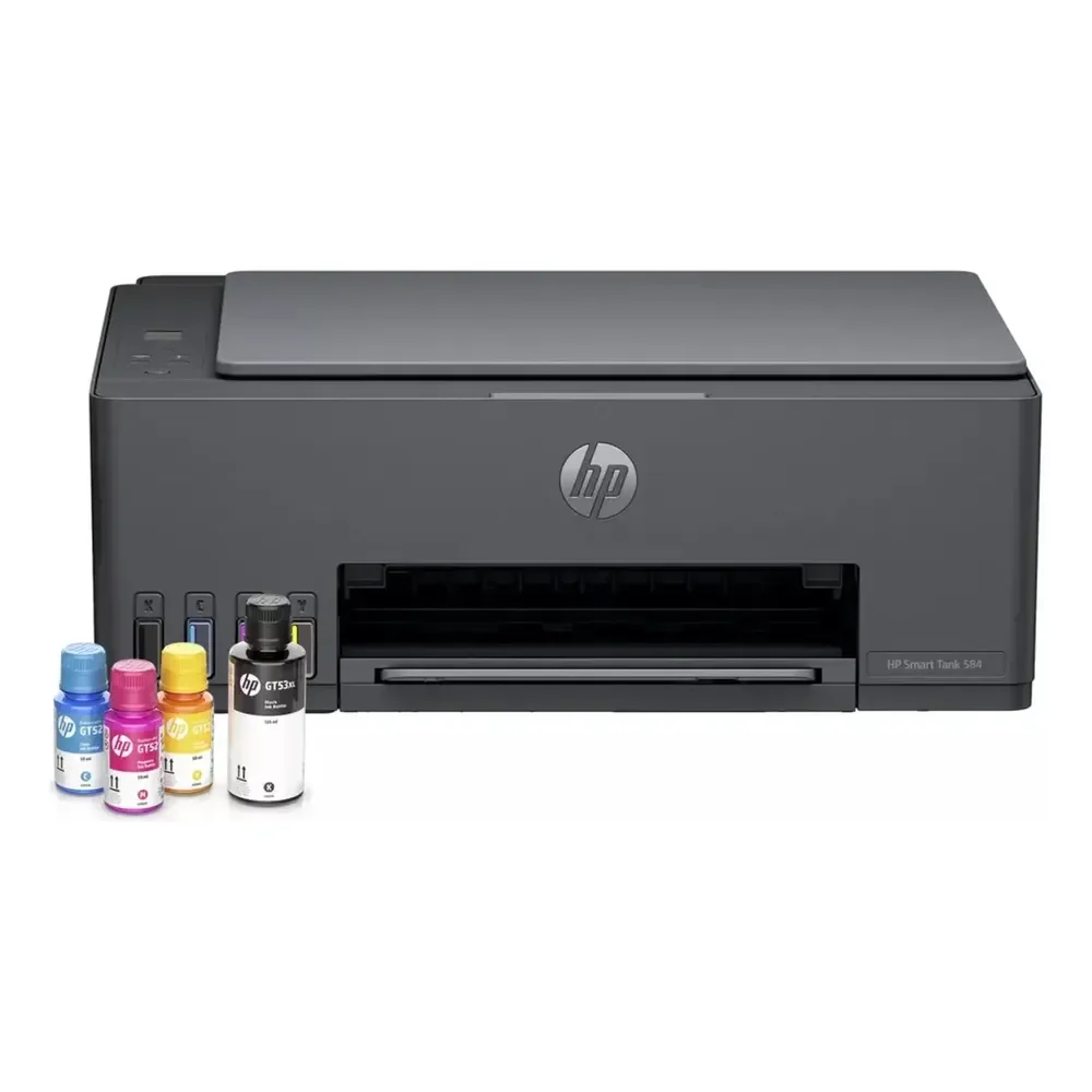 Impressora Multifuncional Hp Smart Tank 584 - Preta Preto 127/220v