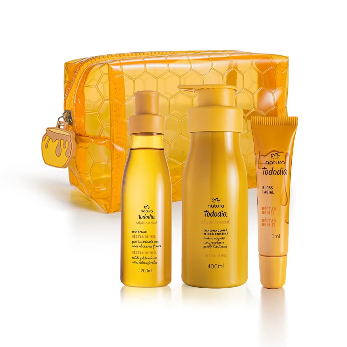 Kit Tododia Néctar de Mel com Nécessaire (4 produtos)