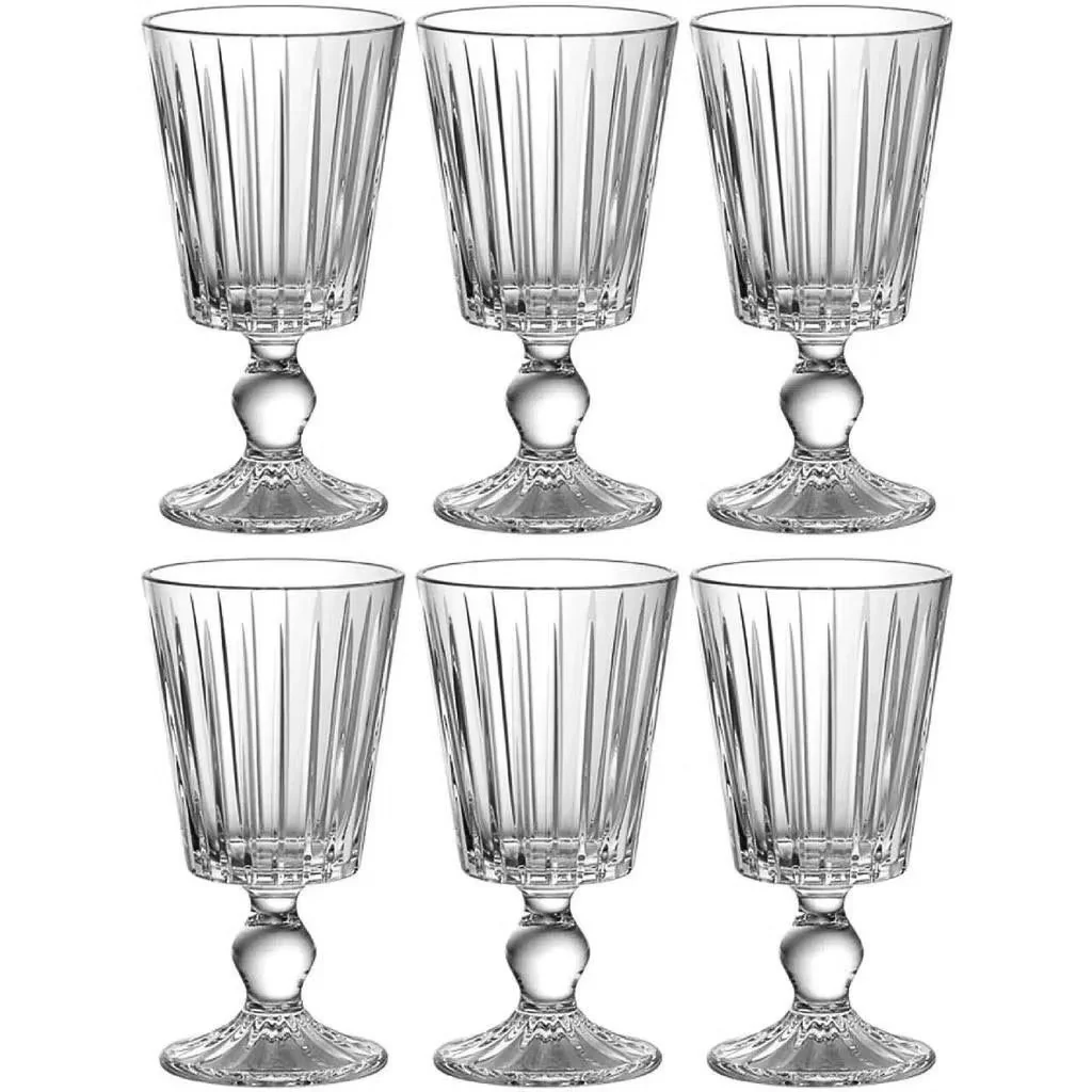 Jogo Com 6 Taças Soho Em Cristal De 330ML - L'Hermitage