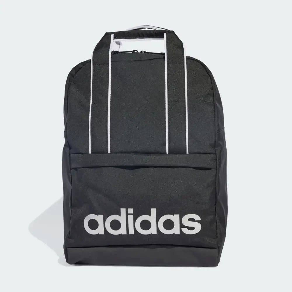 Mochila Training Linear Essentials adidas Preto/prata Metálico Liso