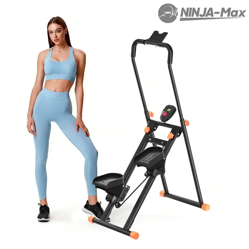 NINJA-MAX Escalador Silencioso De escada e Caminhada para casa Dobrável suportar 200KG 3 Niveis de Inclinacao
