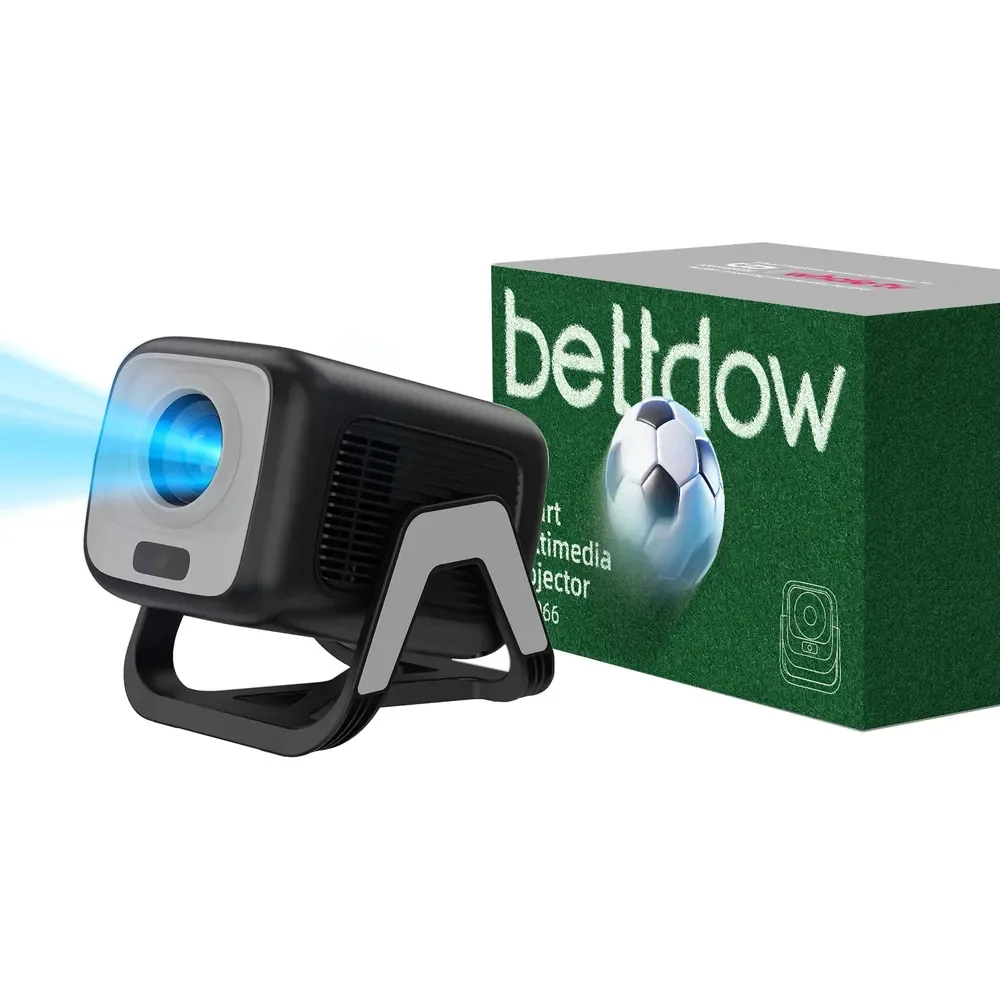 Projetor Da Copa Do Mundo Bettdow Ac1066para Netflix 350ansi Preto 127/220v