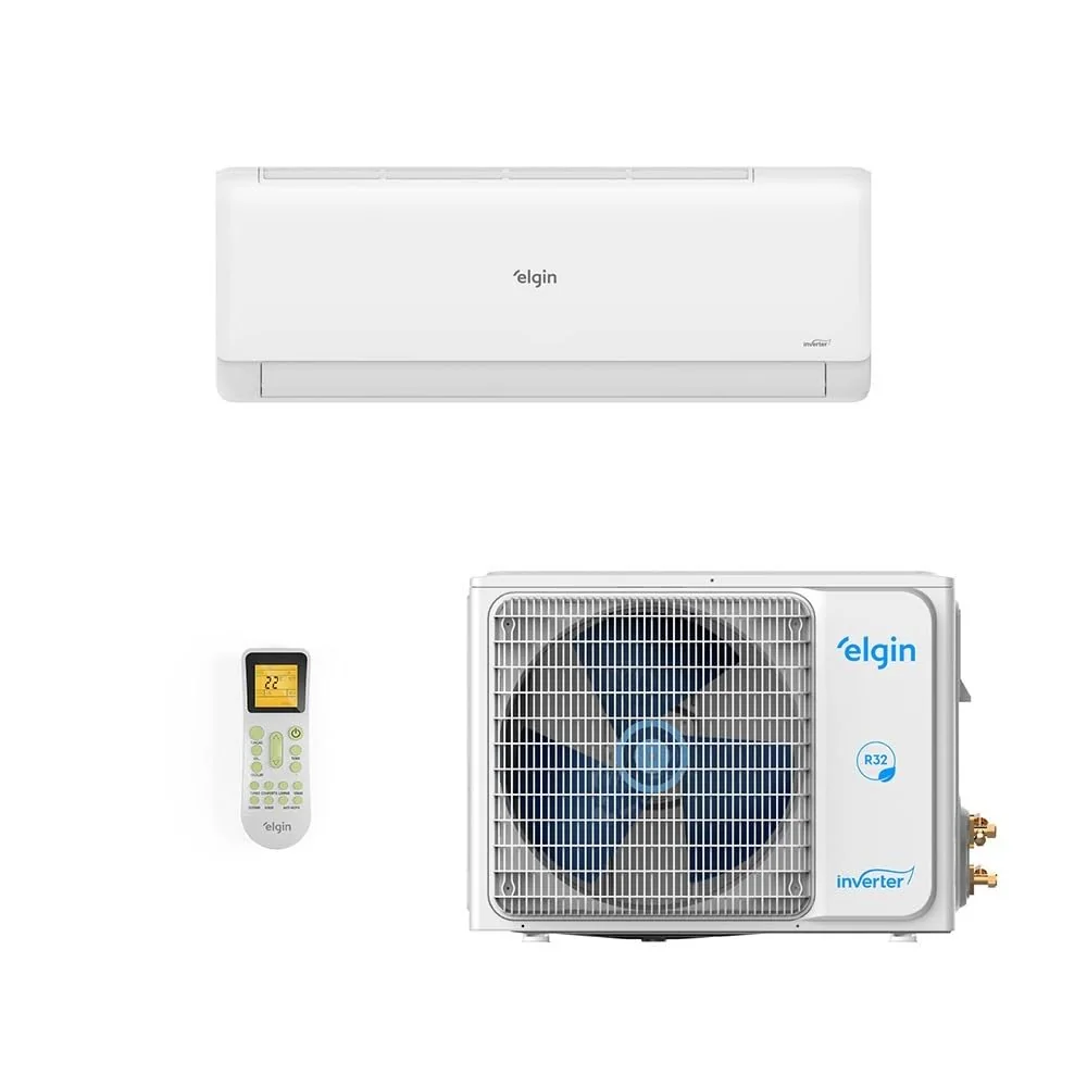 Ar Condicionado Inverter Elgin High Wall Eco Iii Wifi 12.000 Btus Quente/frio 220v