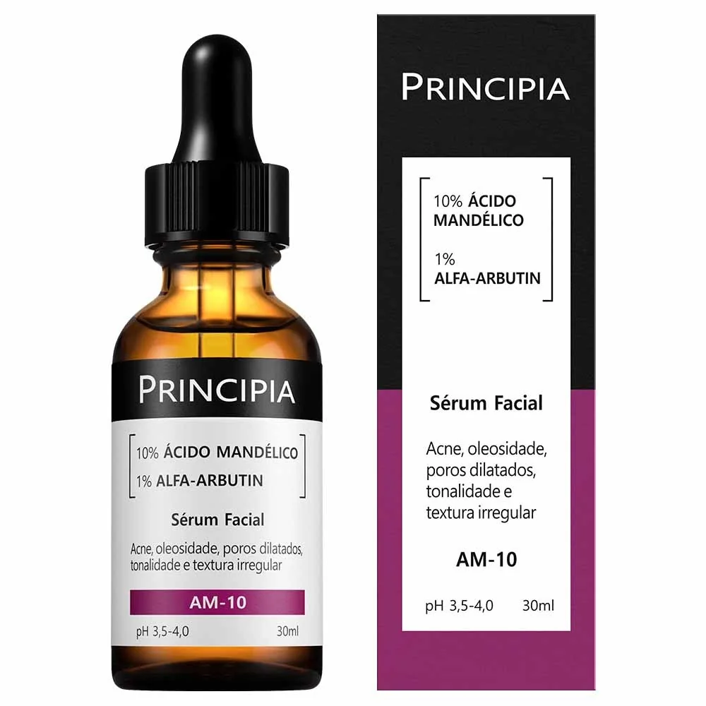 Sérum Principia 10% Ácido Mandélico + 1% Alfa-arbutin - AM-10